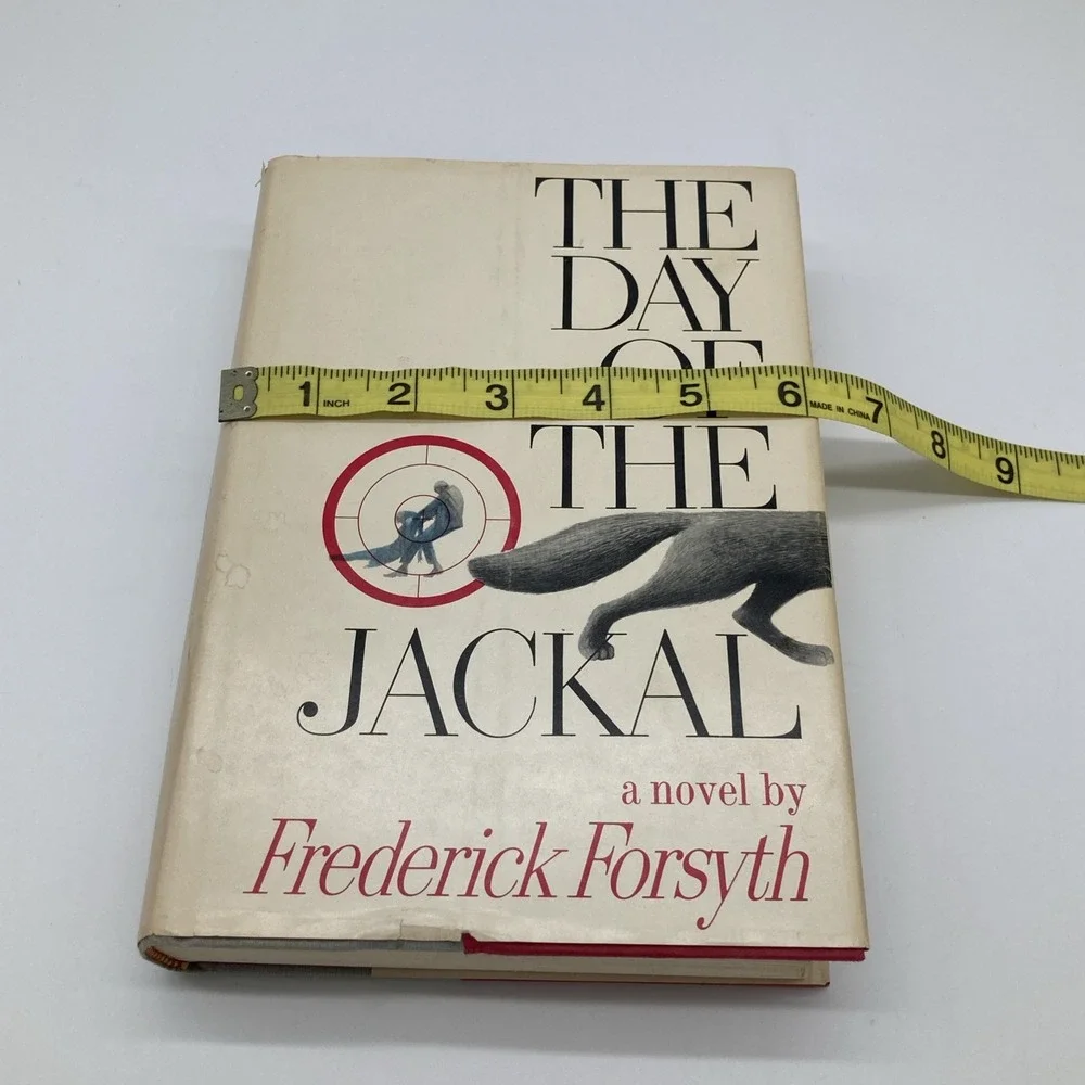 The Day of‎ the Jackal by Frederick Forsyth 1971 Vintage Hardcover Thriller